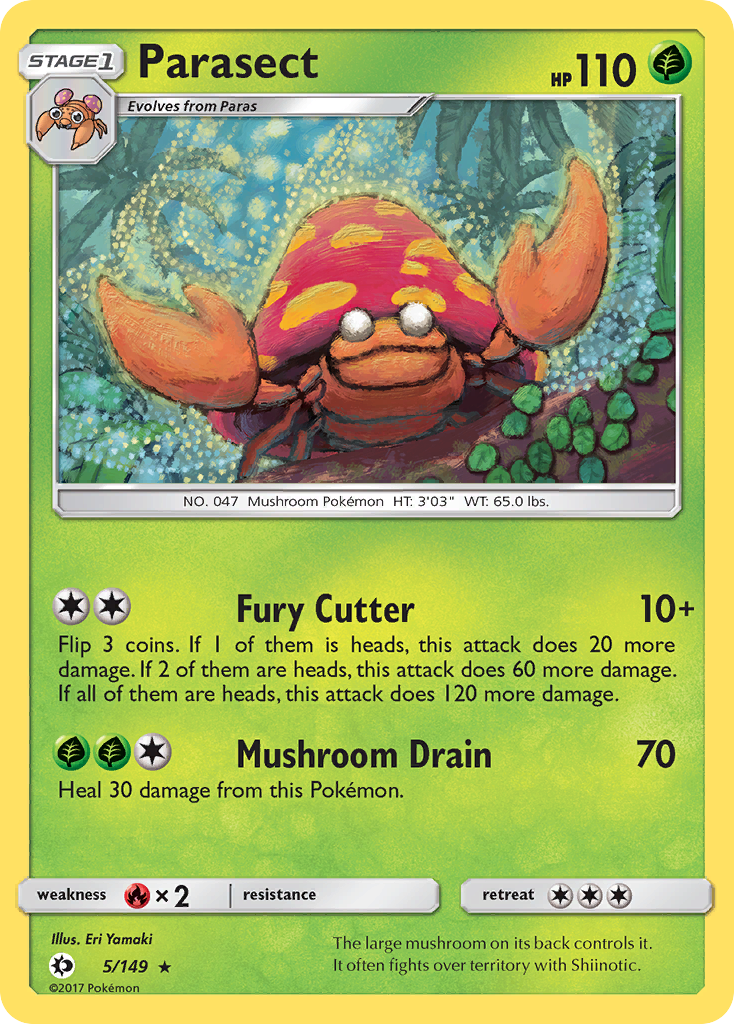 Parasect (5/149) [Sun & Moon: Base Set] | Good Games North
