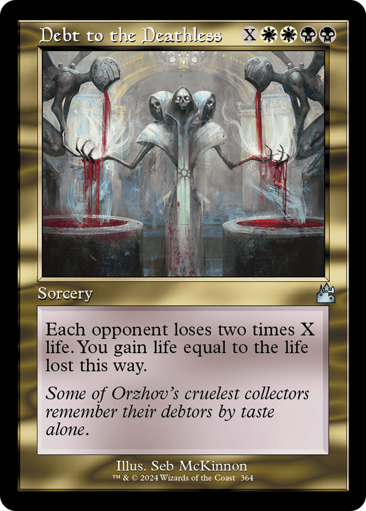 Debt to the Deathless (Retro Frame) [Ravnica Remastered] | Good Games North