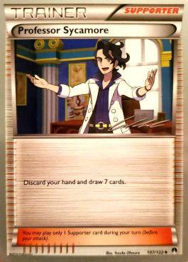 Professor Sycamore (107/122) (Ninja Blitz - Cody Walinski) [World Championships 2016] | Good Games North