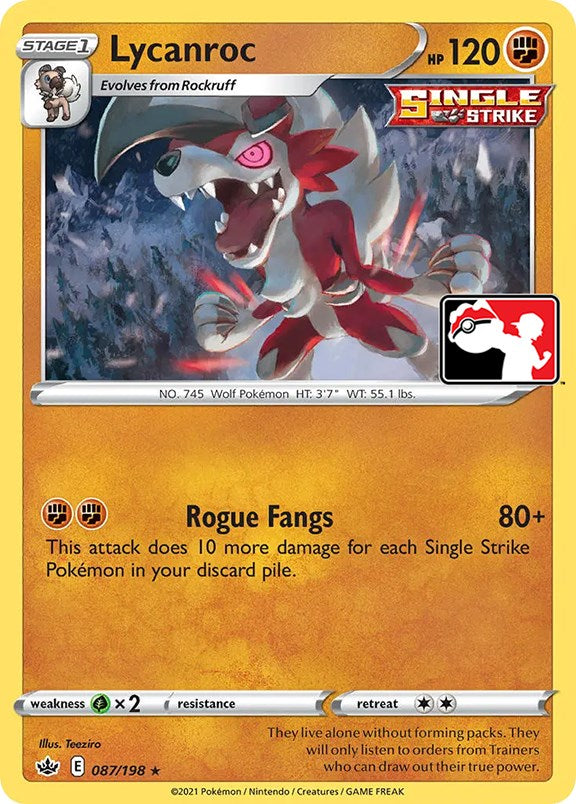 Lycanroc (087/198) [Prize Pack Series One] | Good Games North