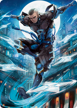 Kaito Shizuki 1 Art Card [Kamigawa: Neon Dynasty Art Series] | Good Games North