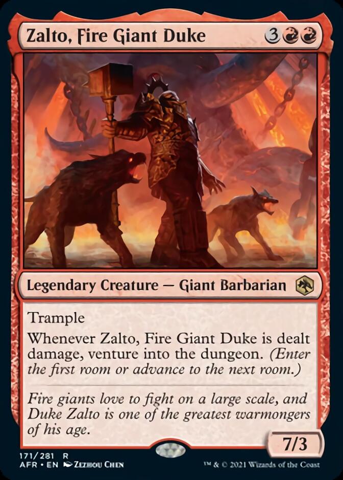 Zalto, Fire Giant Duke [Dungeons & Dragons: Adventures in the Forgotten Realms] | Good Games North