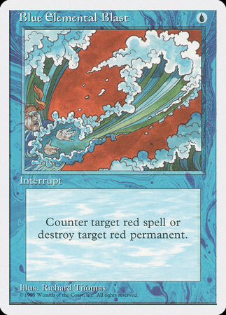 Blue Elemental Blast [Fourth Edition] | Good Games North