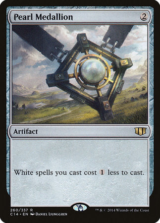 Pearl Medallion [Commander 2014] | Good Games North