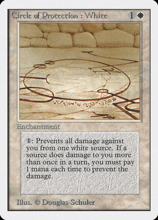 Circle of Protection: White [Unlimited Edition] | Good Games North