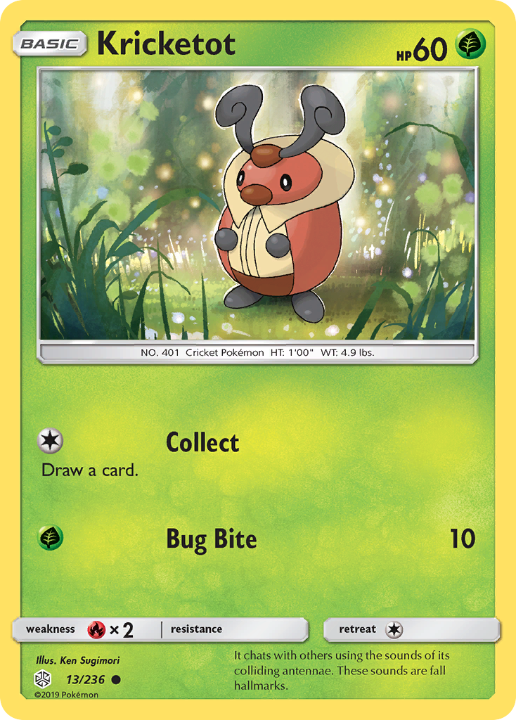 Kricketot (13/236) [Sun & Moon: Cosmic Eclipse] | Good Games North