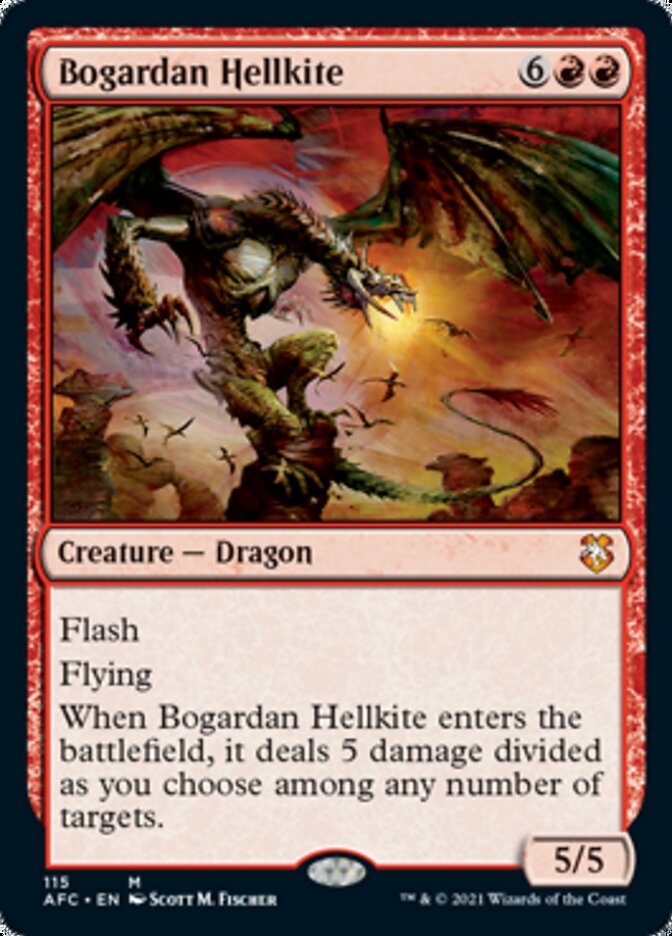 Bogardan Hellkite [Dungeons & Dragons: Adventures in the Forgotten Realms Commander] | Good Games North