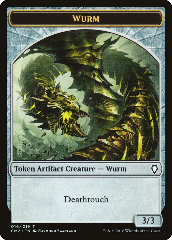 Wurm (Deathtouch) [Commander Anthology Volume II Tokens] | Good Games North