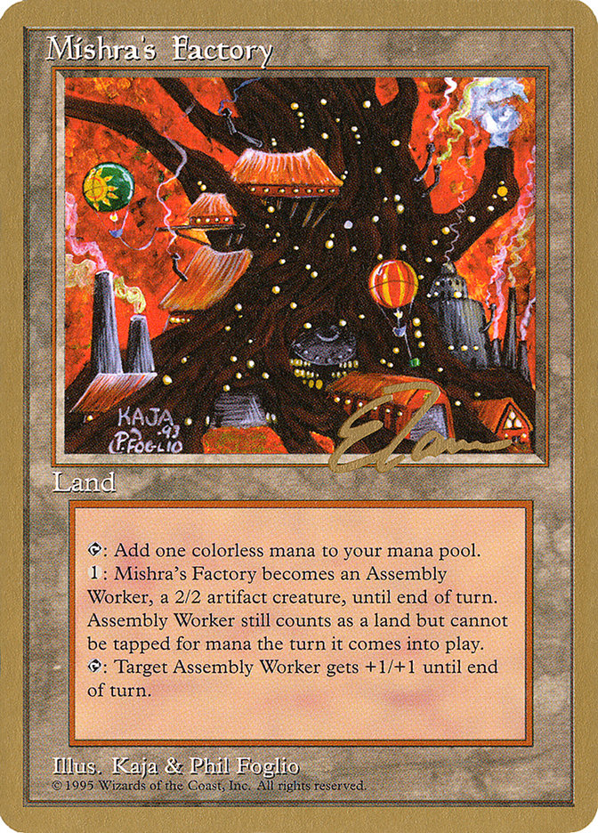 Mishra's Factory (Eric Tam) [Pro Tour Collector Set] | Good Games North