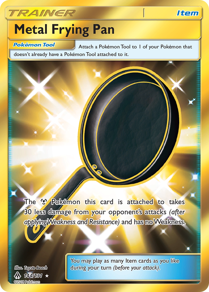 Metal Frying Pan (144/131) [Sun & Moon: Forbidden Light] | Good Games North