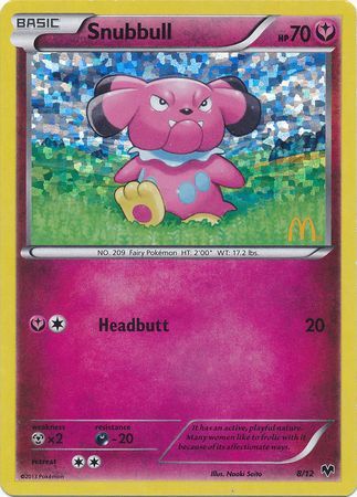 Snubbull (8/12) [McDonald's Promos: 2014 Collection] | Good Games North