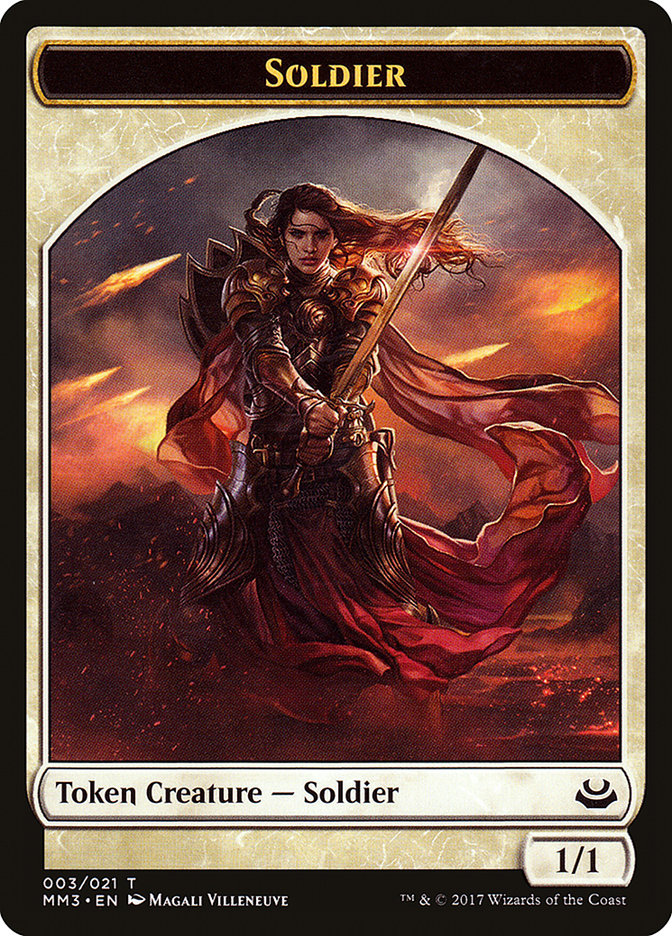 Soldier (003/021) [Modern Masters 2017 Tokens] | Good Games North