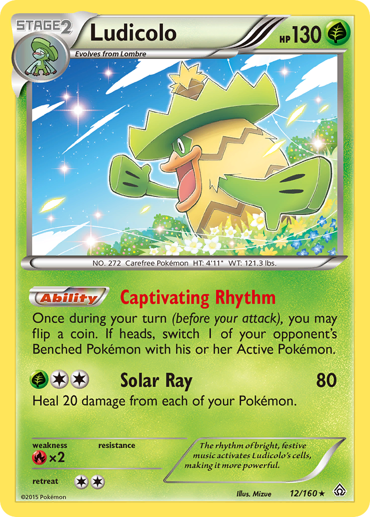 Ludicolo (12/160) [XY: Primal Clash] | Good Games North