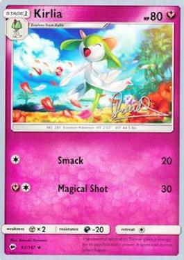 Kirlia (92/147) (Infinite Force - Diego Cassiraga) [World Championships 2017] | Good Games North