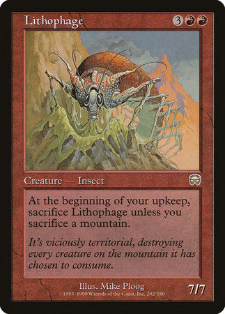 Lithophage [Mercadian Masques] | Good Games North