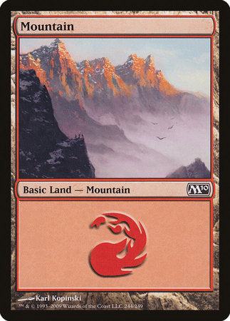 Mountain (244) [Magic 2010] | Good Games North