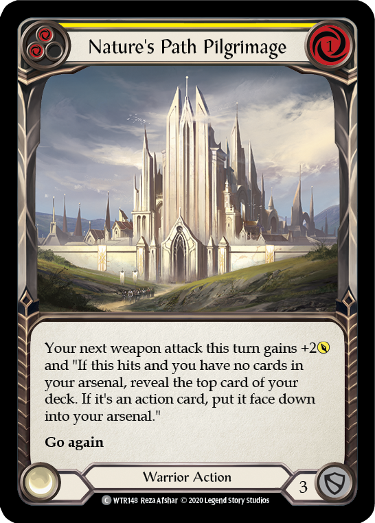 Nature's Path Pilgrimage (Yellow) [U-WTR148] (Welcome to Rathe Unlimited)  Unlimited Normal | Good Games North