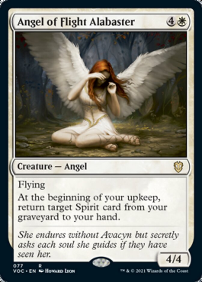 Angel of Flight Alabaster [Innistrad: Crimson Vow Commander] | Good Games North