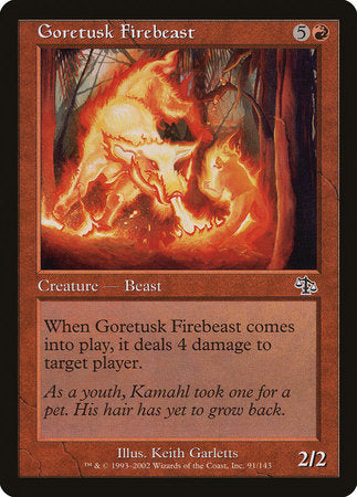 Goretusk Firebeast [Judgment] | Good Games North