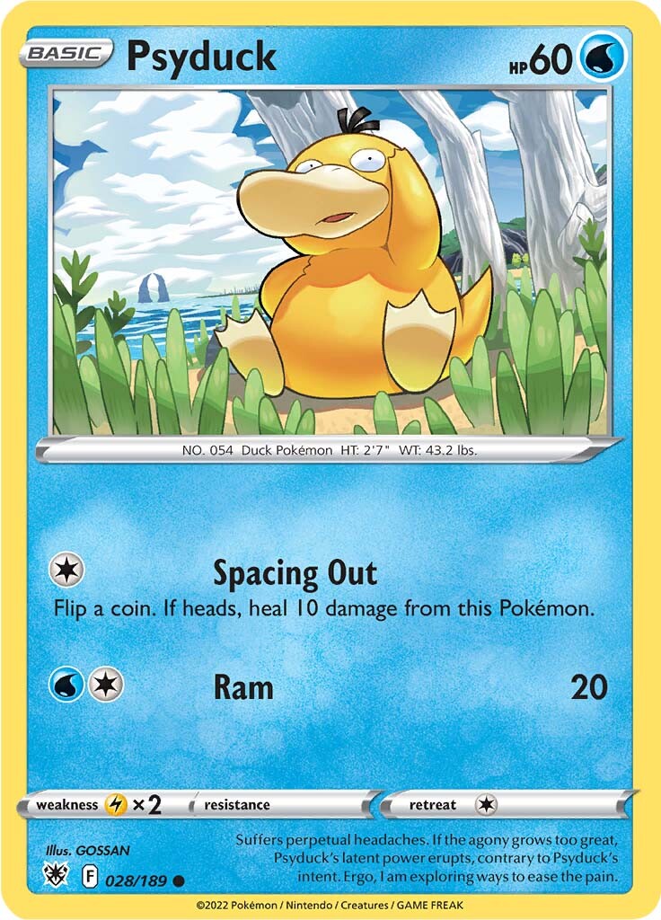 Psyduck (028/189) [Sword & Shield: Astral Radiance] | Good Games North