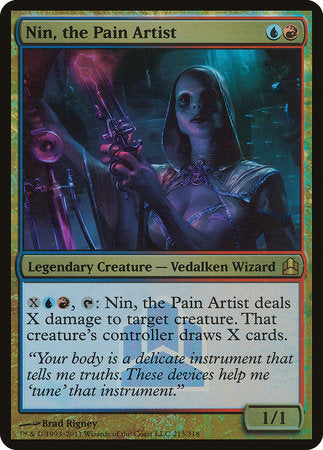 Nin, the Pain Artist (Commander Launch Promo) [Commander 2011 Launch Party] | Good Games North