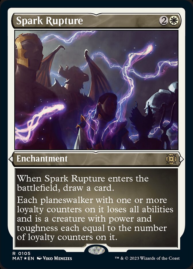 Spark Rupture (Foil Etched) [March of the Machine: The Aftermath] | Good Games North