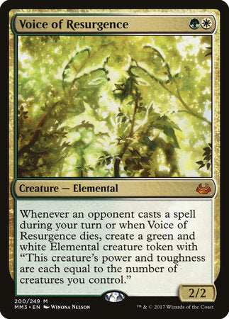 Voice of Resurgence [Modern Masters 2017] | Good Games North