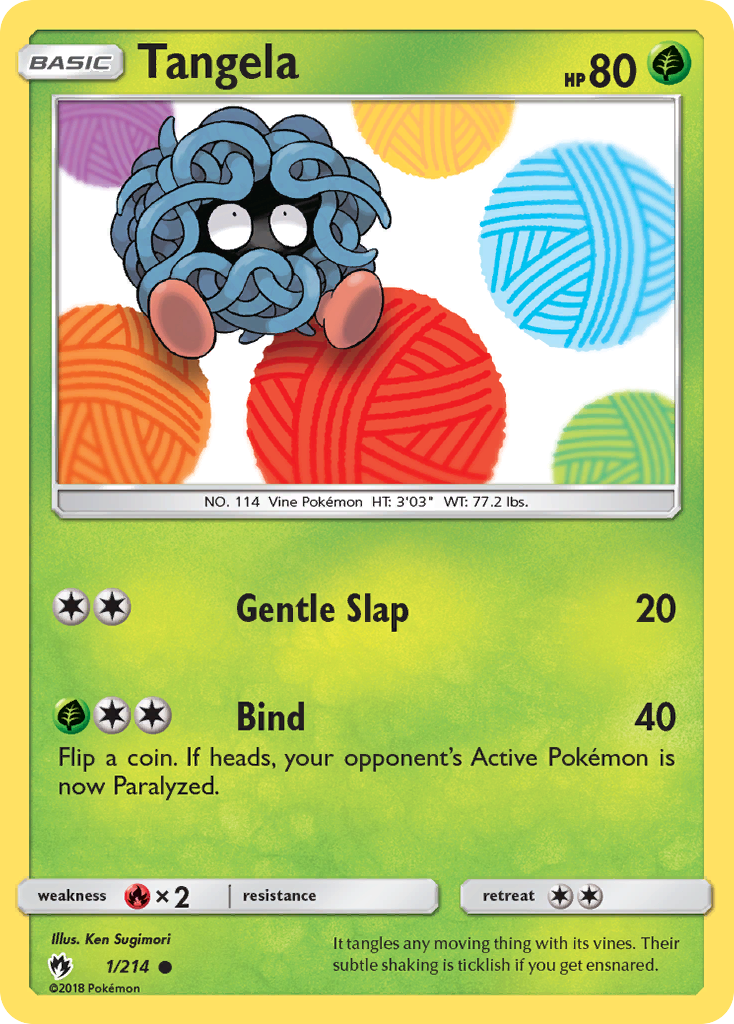 Tangela (1/214) [Sun & Moon: Lost Thunder] | Good Games North