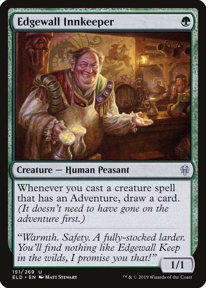 Edgewall Innkeeper [Throne of Eldraine] | Good Games North