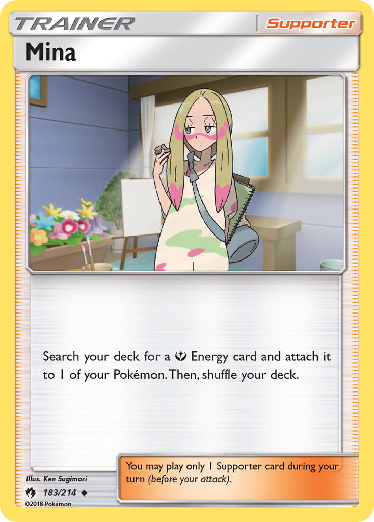 Mina (183/214) [Sun & Moon: Lost Thunder] | Good Games North