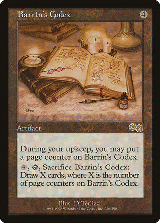 Barrin's Codex [Urza's Saga] | Good Games North