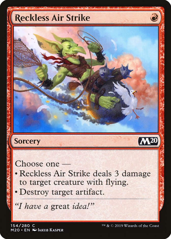 Reckless Air Strike [Core Set 2020] | Good Games North