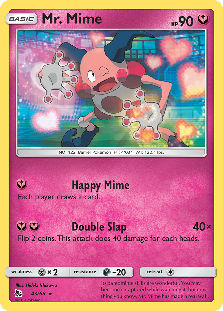 Mr. Mime (43/68) [Sun & Moon: Hidden Fates] | Good Games North