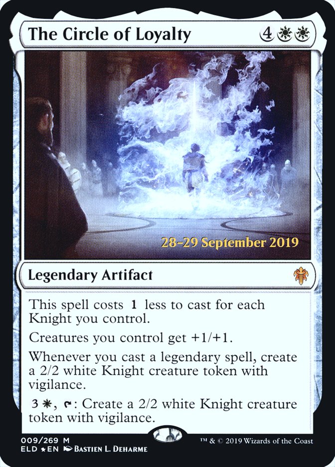 The Circle of Loyalty  [Throne of Eldraine Prerelease Promos] | Good Games North