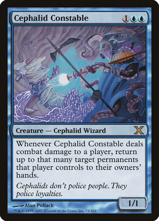 Cephalid Constable [Tenth Edition] | Good Games North