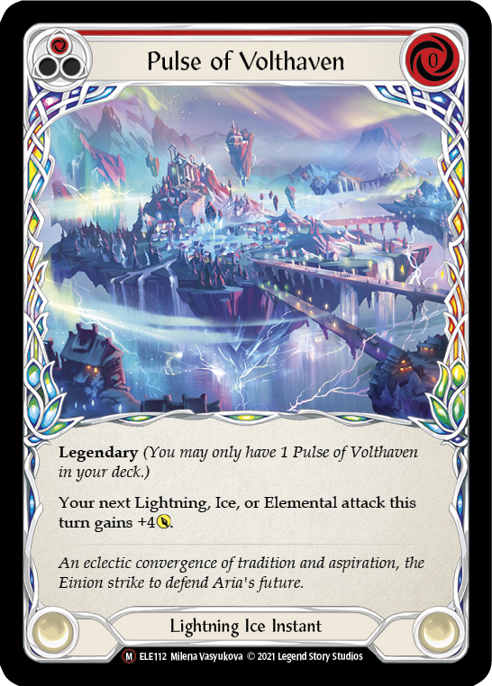 Pulse of Volthaven [U-ELE112] Unlimited Rainbow Foil | Good Games North