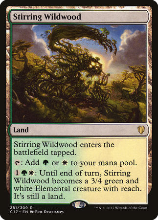 Stirring Wildwood [Commander 2017] | Good Games North