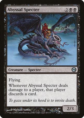 Abyssal Specter [Duels of the Planeswalkers] | Good Games North