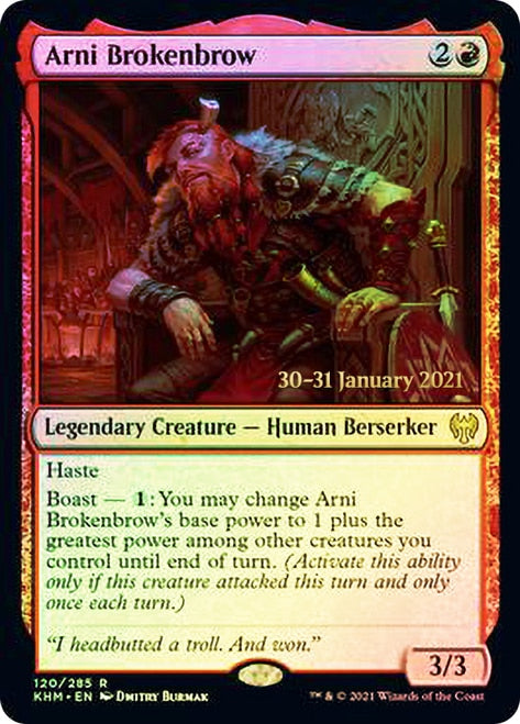 Arni Brokenbrow  [Kaldheim Prerelease Promos] | Good Games North