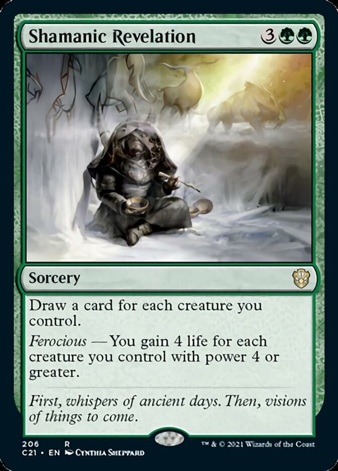 Shamanic Revelation [Commander 2021] | Good Games North