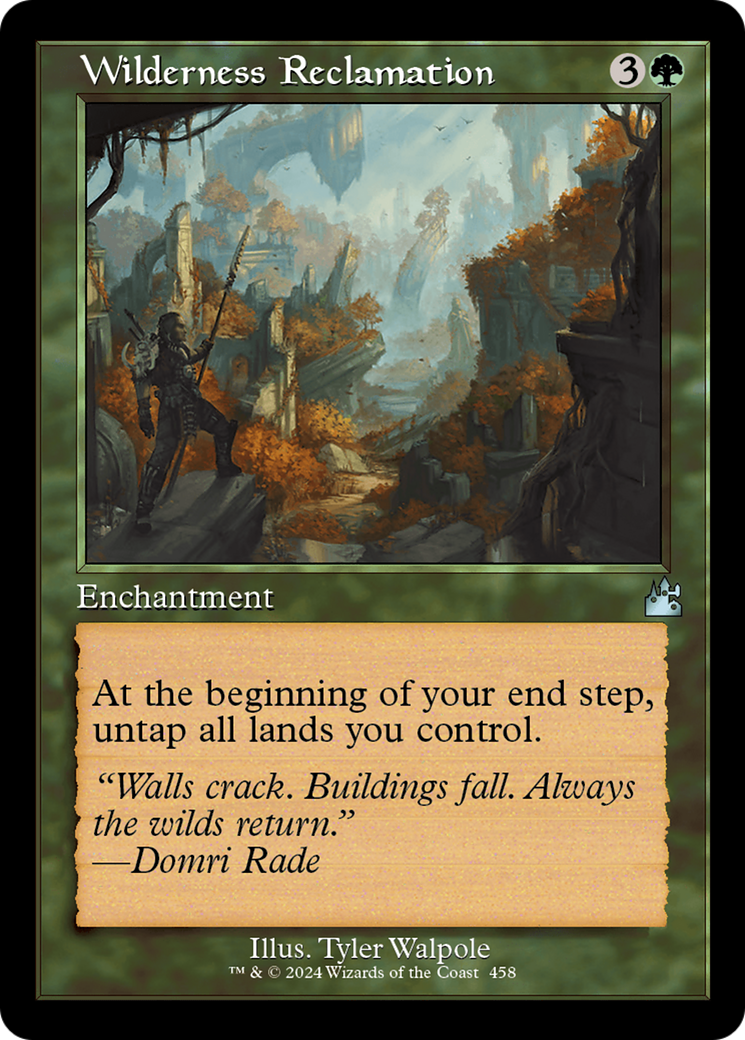 Wilderness Reclamation [Ravnica Remastered] | Good Games North