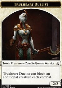 Trueheart Duelist // Snake Token [Amonkhet Tokens] | Good Games North