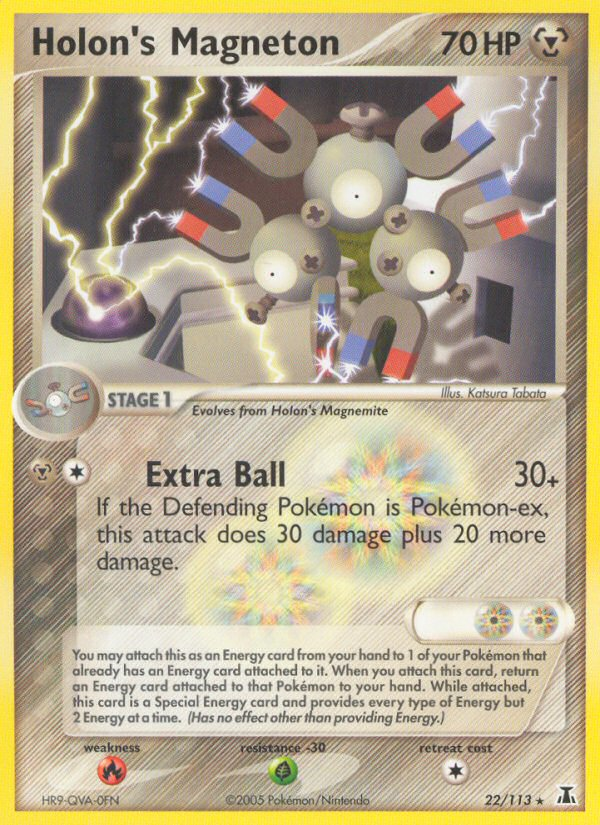 Holon's Magneton (22/113) [EX: Delta Species] | Good Games North