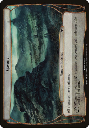 Gavony (Planechase Anthology) [Planechase Anthology Planes] | Good Games North