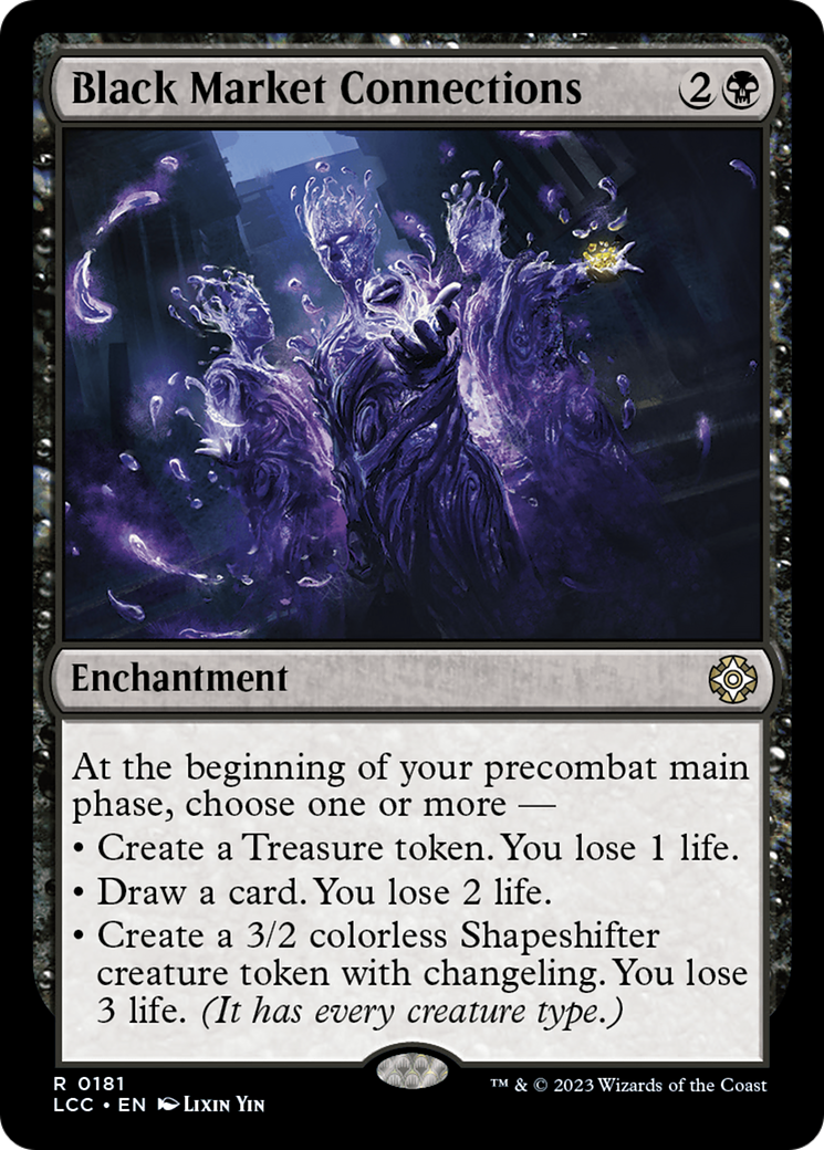 Black Market Connections [The Lost Caverns of Ixalan Commander] | Good Games North