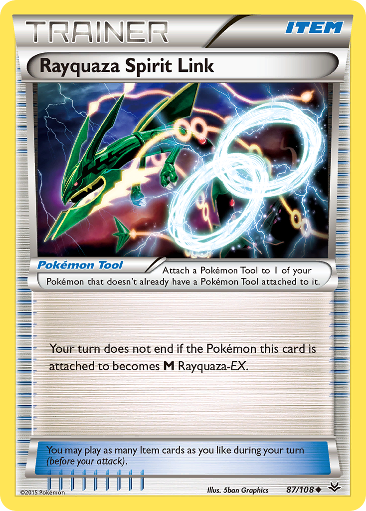 Rayquaza Spirit Link (87/108) [XY: Roaring Skies] | Good Games North