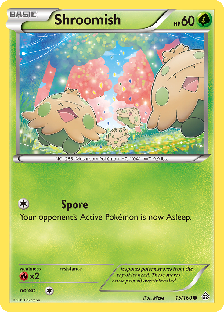 Shroomish (15/160) [XY: Primal Clash] | Good Games North