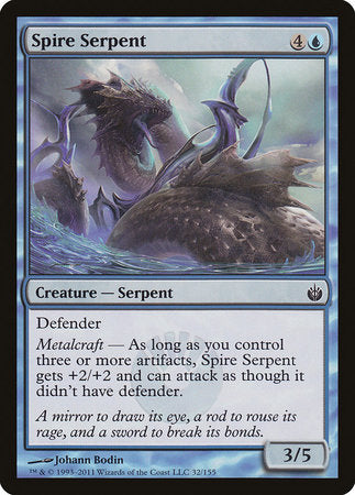 Spire Serpent [Mirrodin Besieged] | Good Games North