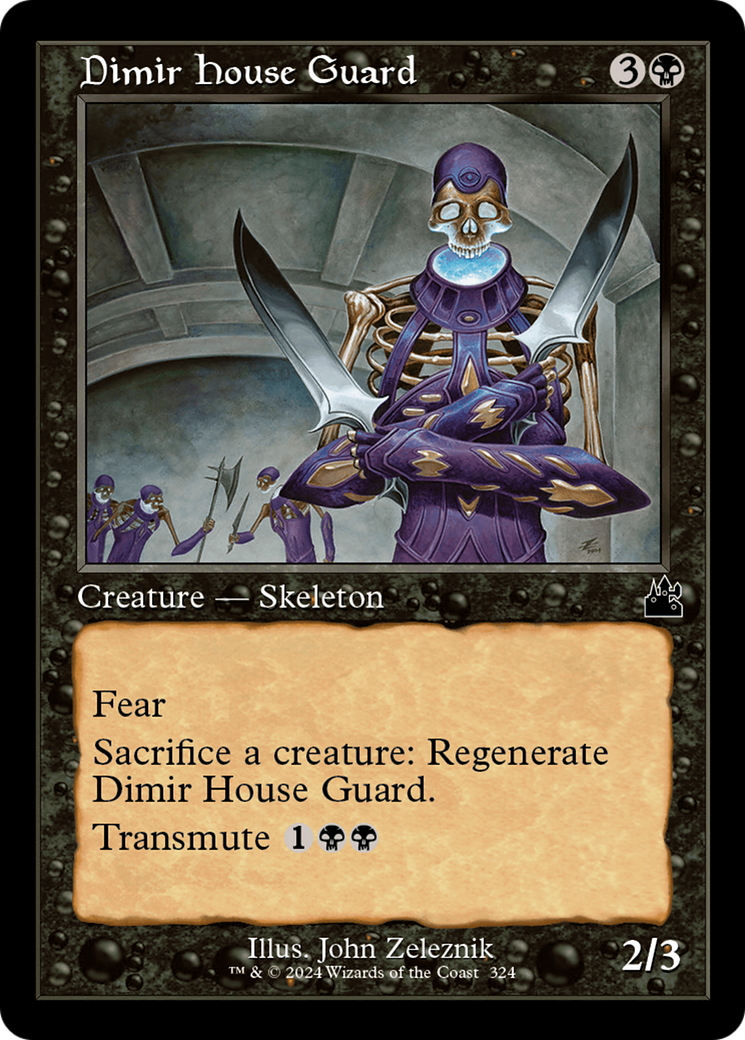 Dimir House Guard (Retro Frame) [Ravnica Remastered] | Good Games North