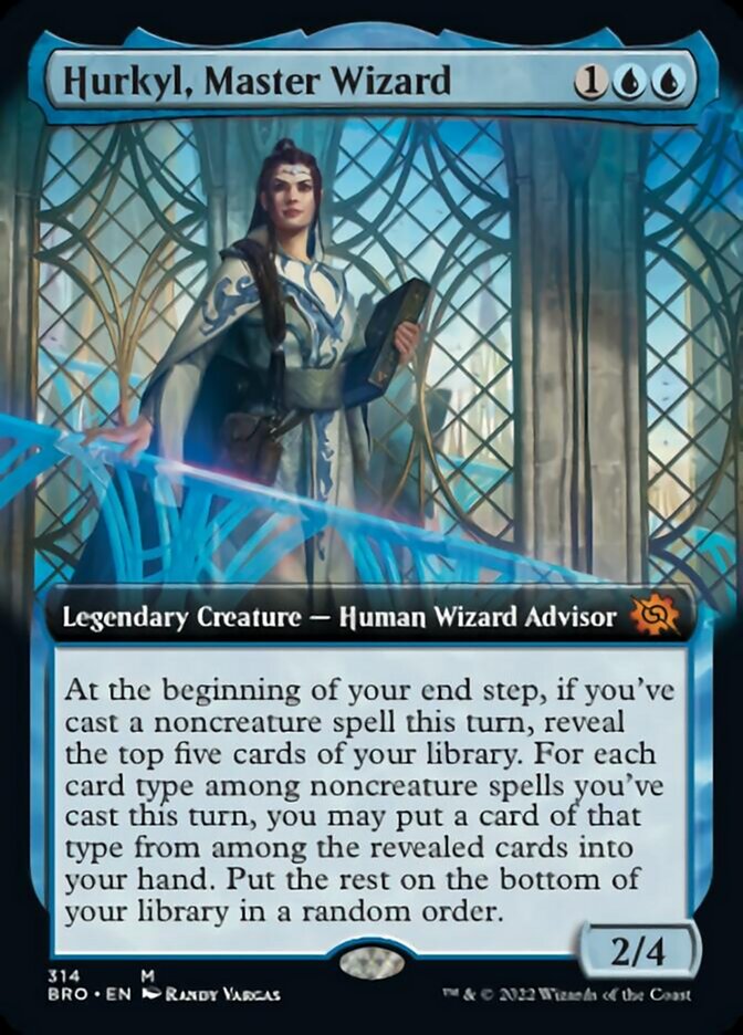 Hurkyl, Master Wizard (Extended Art) [The Brothers' War] | Good Games North